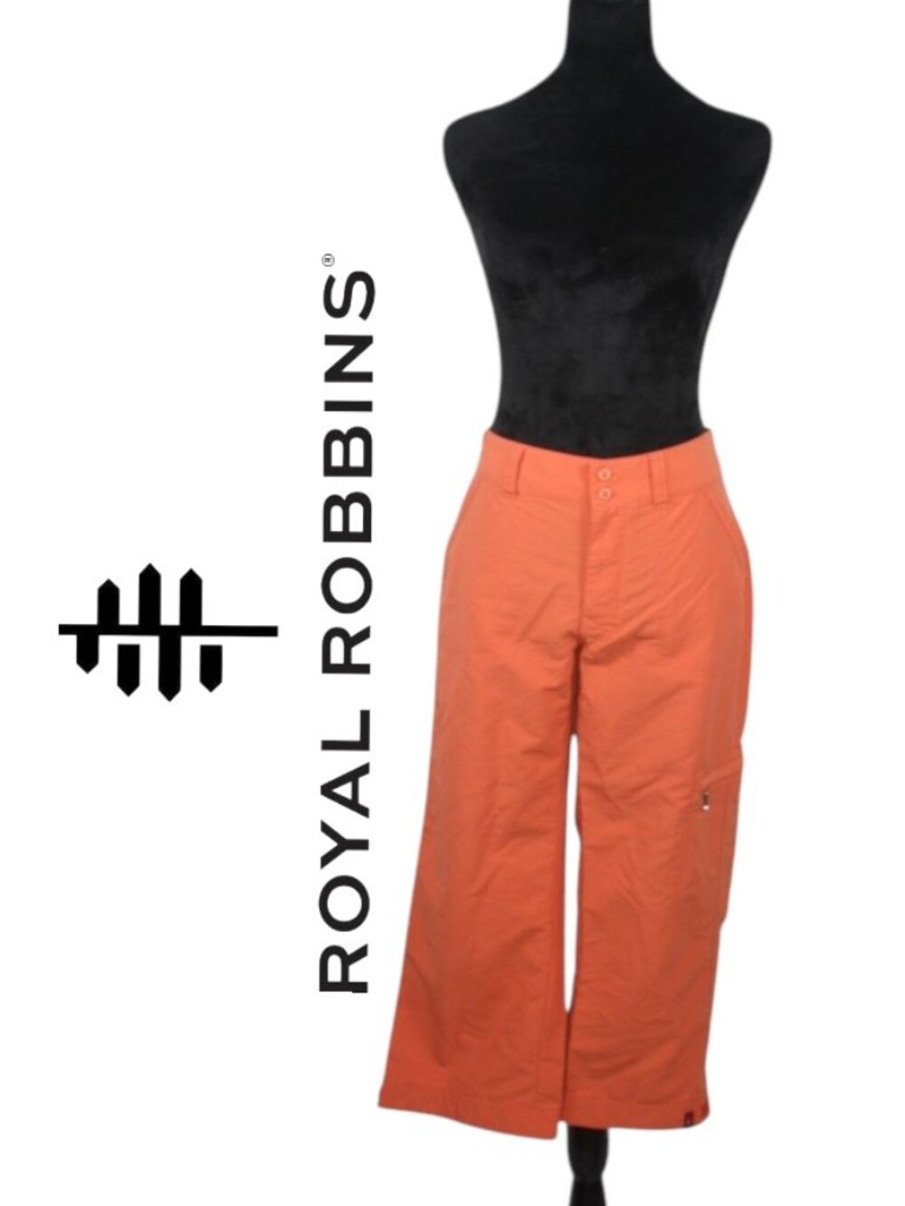 Royal Robbins Nylon Capri Pants in Burnt Orange Size 6